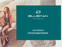Tablet Screenshot of blueman.com.br